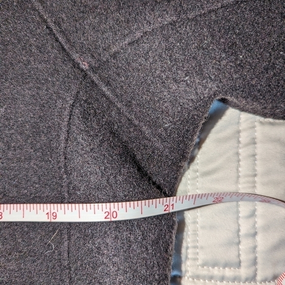 IBEX Dark Grey Athletic Merino Wool Long Sleeves Half-Zip Sweater Size Large - Picture 9 of 12